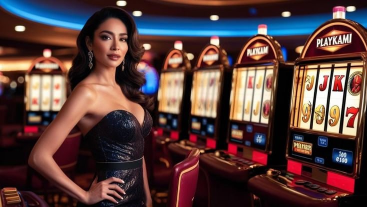 523phfun Casino live dealer baccarat table with real-time gameplay on screen